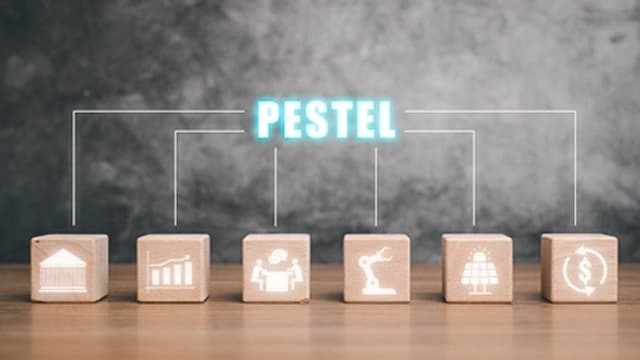 PESTLE analysis infographic